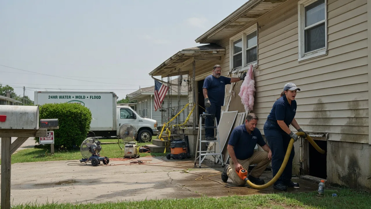 Water Damage Repair in Liverpool, PA near me